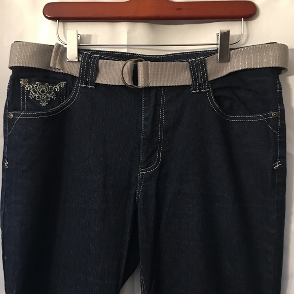 Relativity Dark Blue Jeans. - Picture 4 of 7